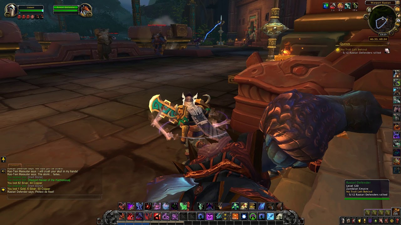 No Troll Left Behind Quest ID 49145 Playthrough WoW