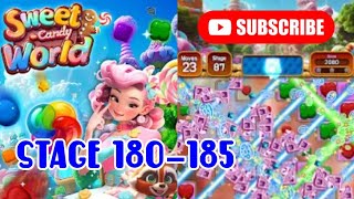 Sweet Candy World | Stage 180-185 [guide] screenshot 5