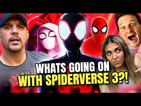 SPIDERVERSE 3 ACTORS haven't recorded lines yet. What is going on with this movie?!