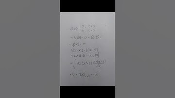 (Mathematical Methods of Physical) P3: Dirac Delta Function - BT 02 h