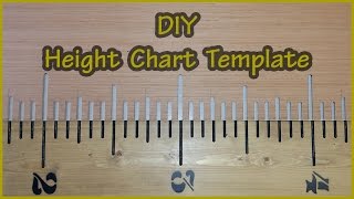 Height Chart | Router TEMPLATE  Build