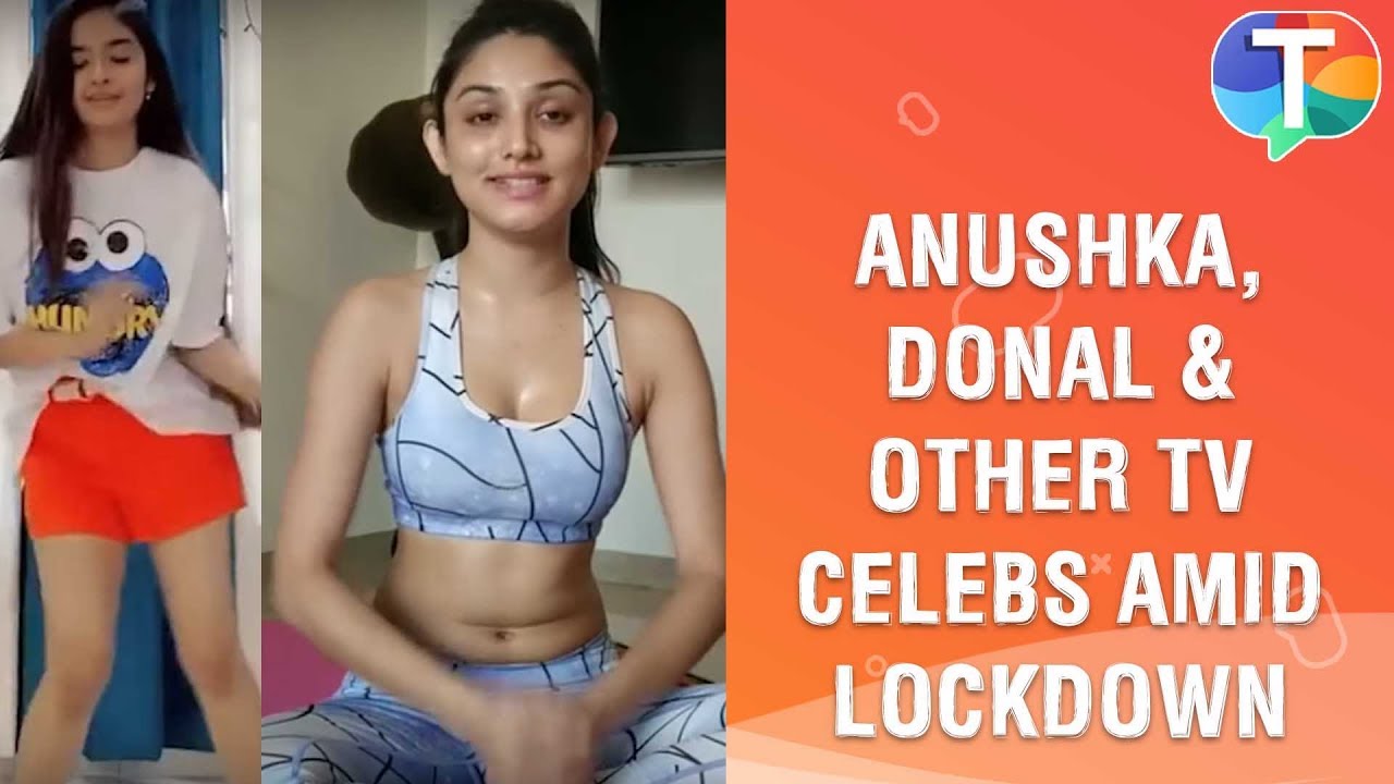 Download Anushka Sen's dance practice, Donal Bisht's Yoga and more | TV stars during lockdown