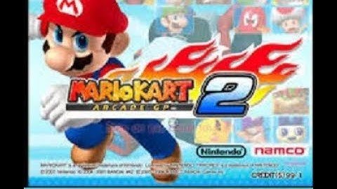 Lets Play Mario Kart Arcade GP 2 on my Wii U gamepad with Nintendont