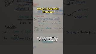 What is Scientific Notation || Scientific Notation || @BeyondNewton #physicsonline #physicstopics