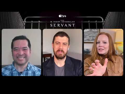 Toby Kebbell and Lauren Ambrose Interview for Apple TV+'s Servant Season Two