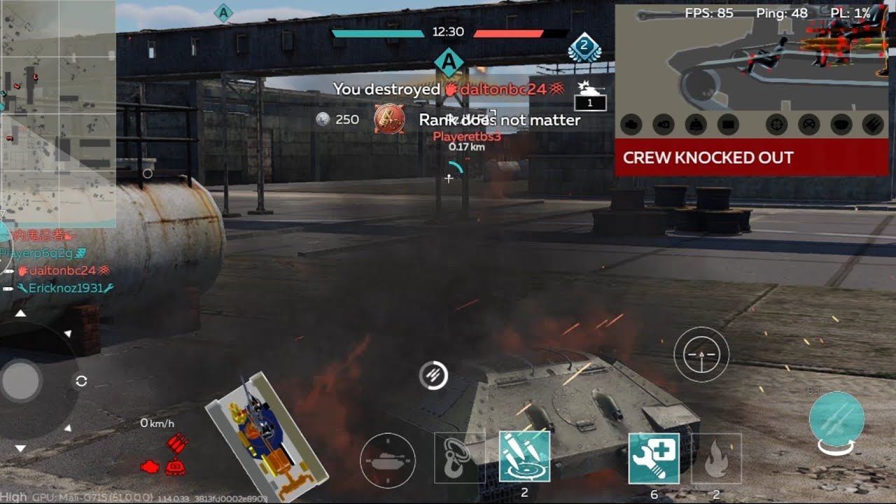 War Thunder Mobile KV-2 GAMEPLAY Ep 1 - A Bit Rusty (NO COMMENTARY ...