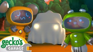 Scary Forest Camping Trip | Go Gecko's Garage! | Gecko's Adventures | Kids Cartoons