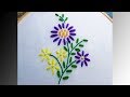 Hand Embroidery. Easy Flower Embroidery for Beginner. Crafts & Embroidery Hand Embroidery. Easy Flower Embroidery for Beginner. Crafts & Embroidery