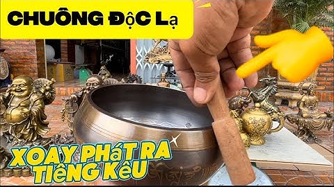 Chuông đồng độc lạ _ Bình trà đồng _ Tượng Phật Di Lạc #đồcổcầnthơ #đồcổ