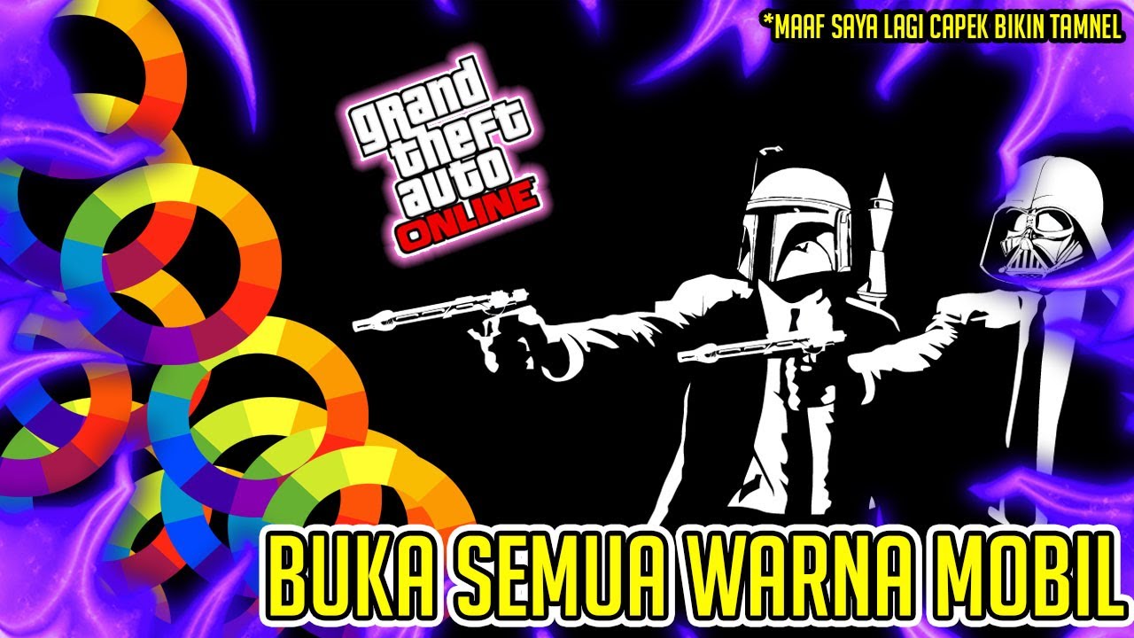 Membuka Semua Warna Kendaraan Gta 5 Online unlock all paint jobs