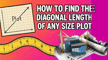 How to Check Gunia of Plot| How to Find the diagonal Length of any Size Plot| Gunia Kaise Nikale|