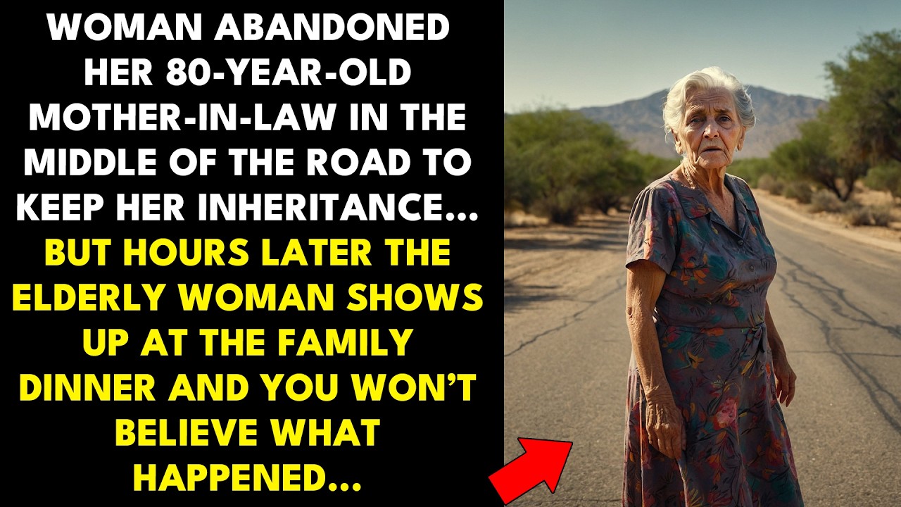 Outline Video WOMAN ABANDONED HER 80-YEAR-OLD MOTHER-IN-LAW IN THE MIDDLE OF THE ROAD TO KEEP HER INHERITANCE...