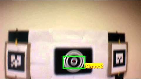 Detection of our Motion Blur Resilient Fiducial (Class 2)