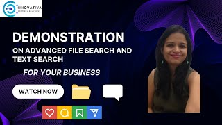 Advanced File & Text Search Demo | Innovativa Softech Solutions