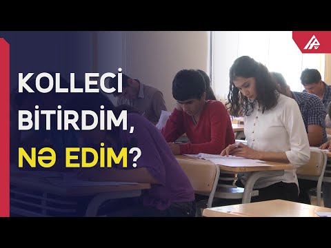 Kollec məzunları iş tapa bilmirlər: Qanun dəyişsə, nə olacaq? - APA TV