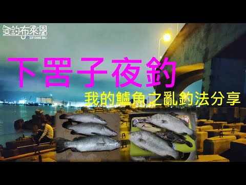 有人放，就要有人釣~  夜釣金目鱸釣法分享  #鱸魚之亂 #下罟子 #釣魚記
