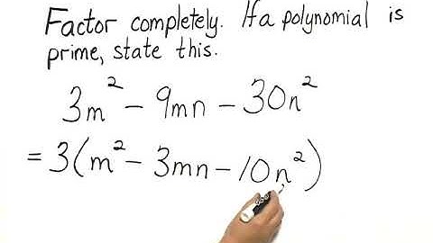 Bittinger Elementary and Intermediate Algebra 7e Chapter Test Prep Ch. 5 Ex. 17