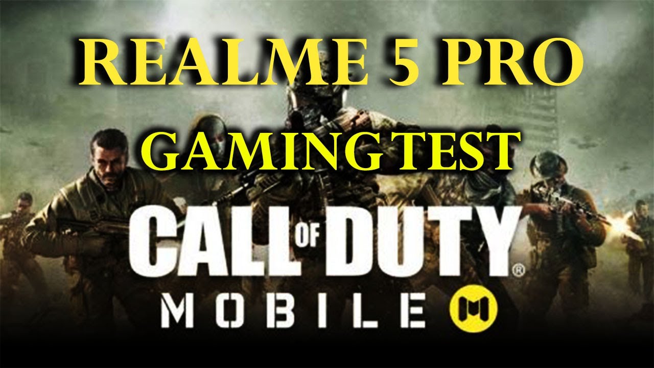 REALME 5 PRO COD GAME TEST