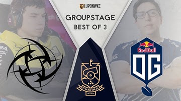 Ninjas in Pyjamas vs OG.Seed Game 1 (BO3) | WePlay! Pushka League Groupstage