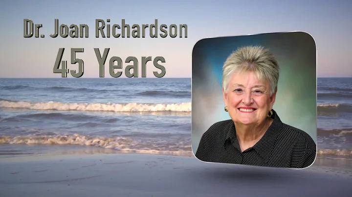 Dr. Joan Richardson 45 Years of Service