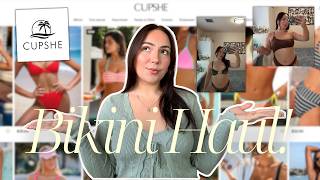 CupShe Bikini Try On Haul 2026 | Affordable Swimwear | Midsize Haul! 👙☀️