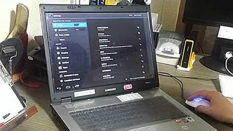 Android ICS 4.0.4 driving on Samsung Laptop (Model: SENS R60+)