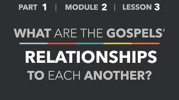 1-2-3 — What are the Gospels