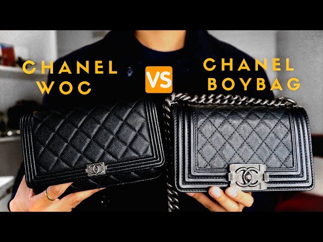 CHANEL SMALL BOY VS CHANEL WOC: A COMPARISON REVIEW ✓✓✓ 