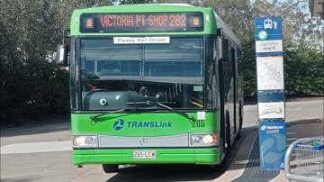 Transdev Capalaba QLD:No.265 Mercedes 0500LE Bustech VST: Route 282 outbound