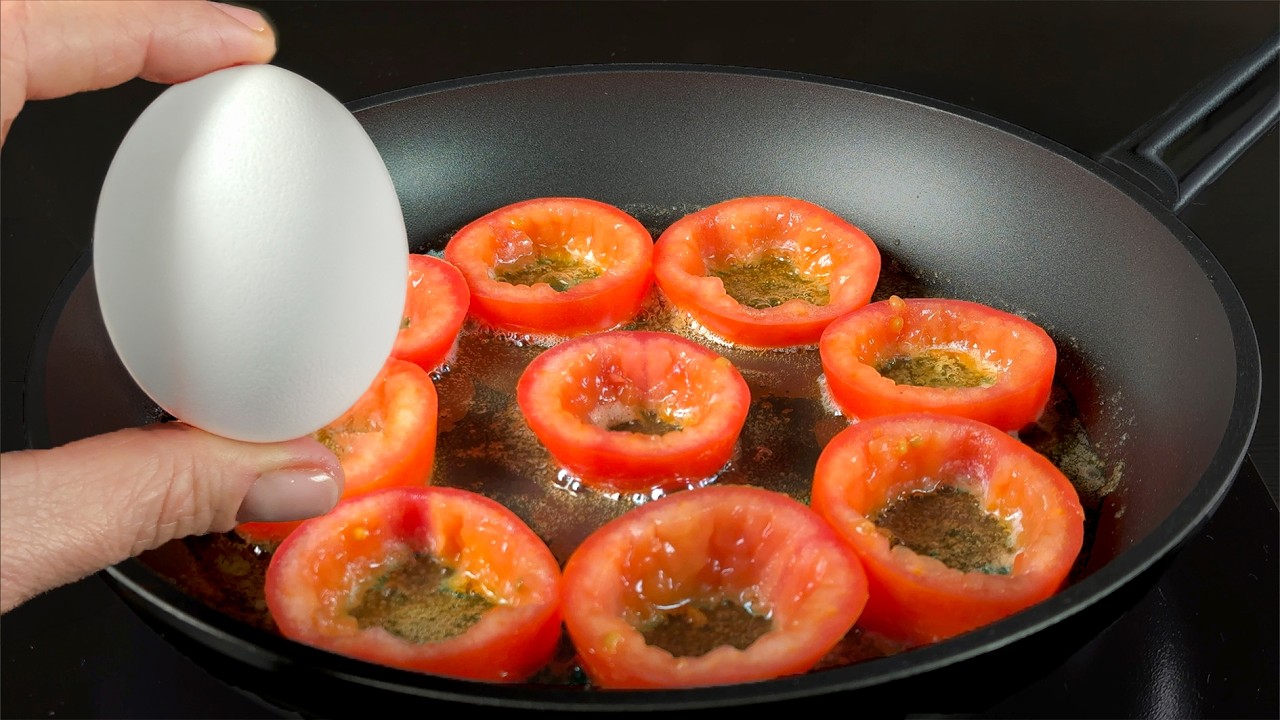 Ich kann nicht aufhören, das zum Frühstück zu machen! 😋 Besser als Fleisch!