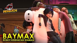 PERSAHABATAN BOCAH JENIUS DAN ROBOT KESEHATAN LUCU YANG MENGHARUKAN | BIG HERO 6 REWATCH-65