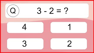 20 Subtraction Quiz Exercises for Kids: Numbers Up to 20