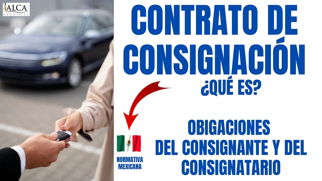 Contrato de consignación Cuando se debe usar, definición y obligaciones #contratos