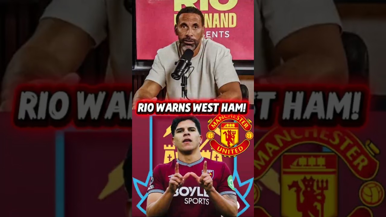 🚨 Rio Ferdinand Sends WARNING To West Ham Over Mateus Fernandes' £80M Price Tag 😳🔥.