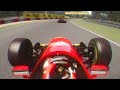 Jean Alesi vs Gerhard Berger - Ferrari 412T2 | F1 1995 at Monza | ONBOARD