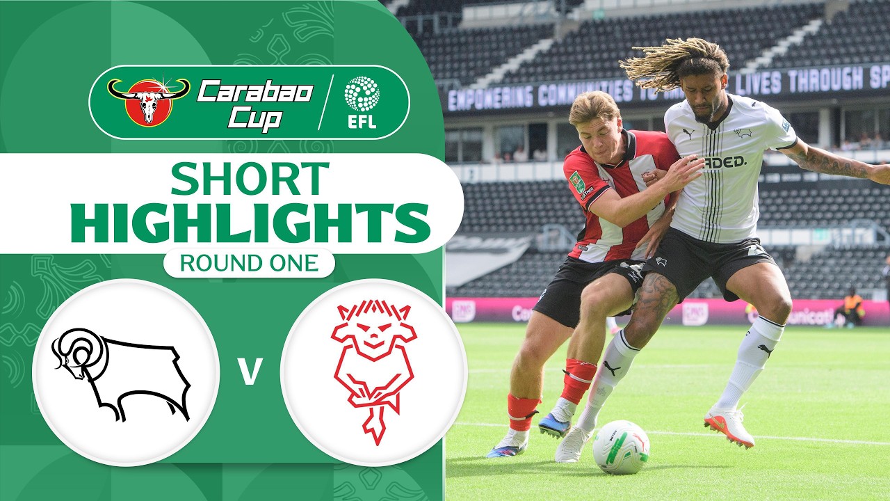 [Highlights] EFL Carabao Cup : Derby County vs Lincoln City (08-08-69)