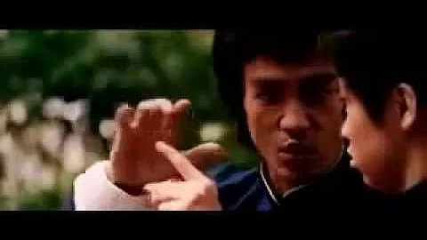 Finger pointing at the moon