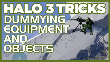 Halo 3 Tricks: MCC - Dummying Objects in Forge