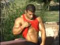 Bodybuilder Amin Shahry in two new DVDs