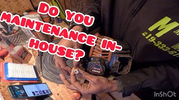 Echo SRM 2620 fuel filter, spark plug , Air Filter change.