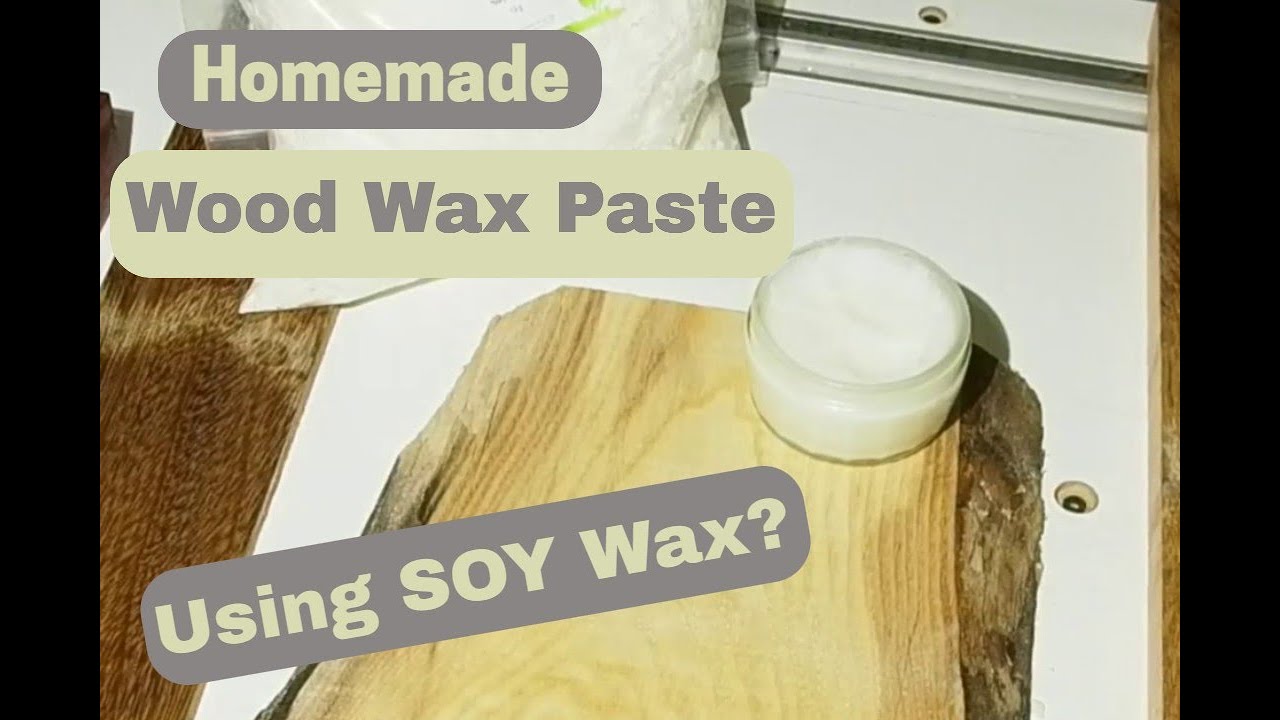 DIY Wood Wax Finish Made With Soy Wax Quite Cheap And Vegan! 