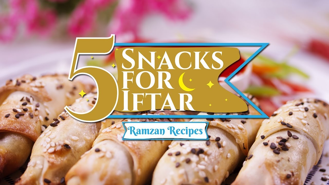 5 Snacks Iftar Recipes By SooperChef | Ramzan Recipes | Ramzan Recipes For Iftar | Iftar Snacks