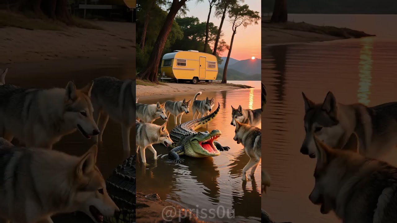 Wolfhound Rescues Elderly People Attacked By Crocodile Animals Rescue Wildlife