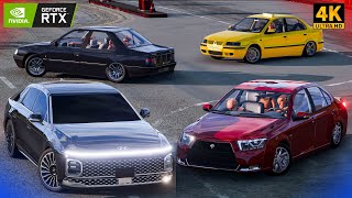 XTQ Qrup Xəzər Azsamand Hyundai Perjo Qırğın Savaş   | BeamNG.Driver | Maşın #malikbedelov