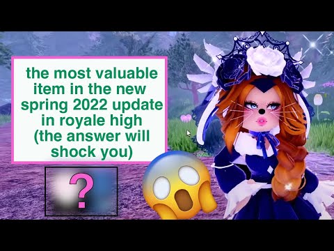 Spring Items Values List- Royale High Roblox 