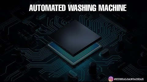 Automated Washing Machine using PIC Microcontroller