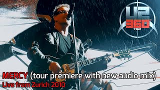 U2 MERCY LIVE PREMIERE with new enhanced audio from the 360 Tour Zurich 2010 HQ 60 fps