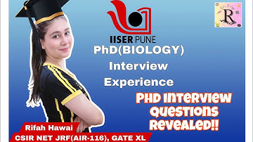 Watch This Before Your IISER Pune PhD Interview | Questions , Mistakes & Final Result | With Tips