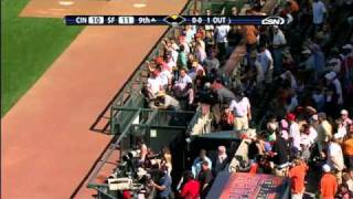 Sandoval throws it away