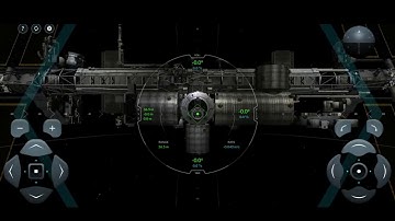 SpaceX Crew Dragon Manual Docking Simulation